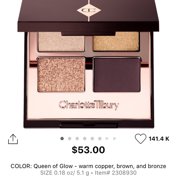 Charlotte Tilbury Other - Charlotte Tilbury Queen of Glow Luxury Palette